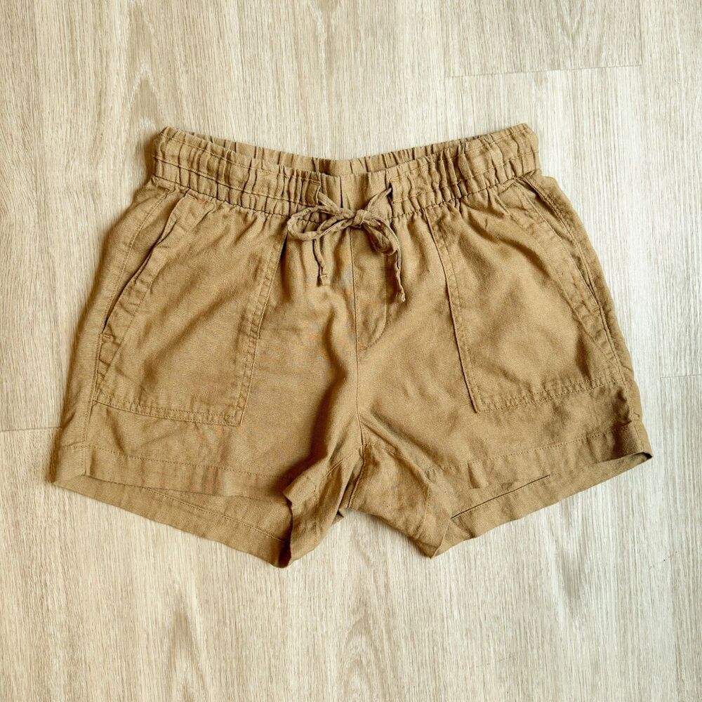 Womens Old Navy Drawstring Tie Cargo Summer Shorts Size XS With Pockets